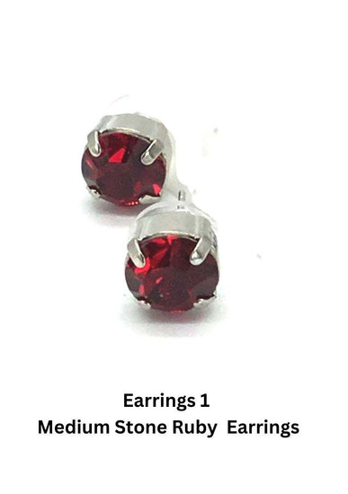 Mariana Ruby Earrings Collection