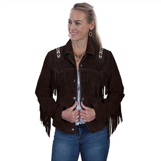 Scully suede fringe on sale jacket