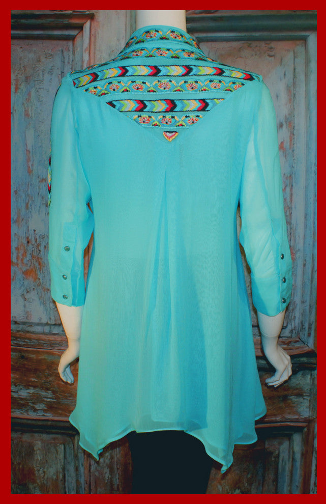 VINTAGE COLLECTION OPAL SWING TUNIC-CRR