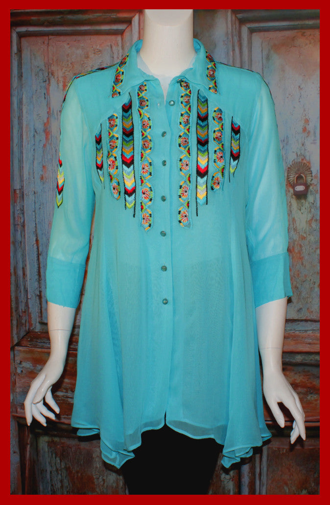 VINTAGE COLLECTION OPAL SWING TUNIC-CRR