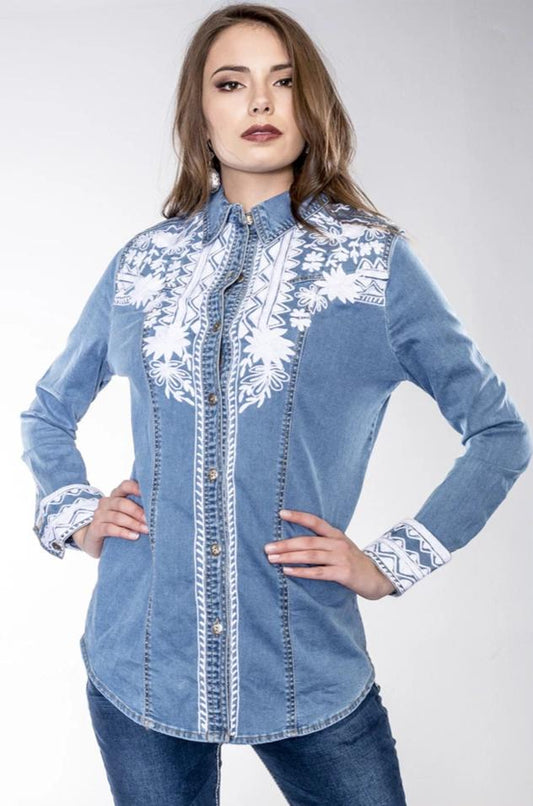 Vintage Collection Icing Western Shirt-CRR