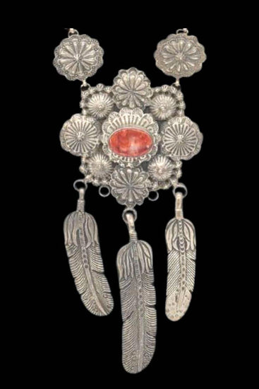 Native American Concho Necklace