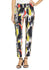 Krazy Larry Abstract Pull On Ankle Pant