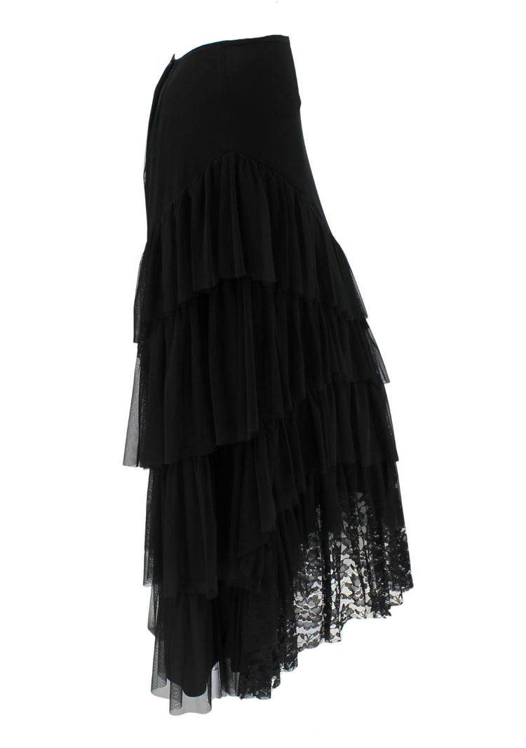 Vintage Collection Asymmetrical Ruffle Skirt