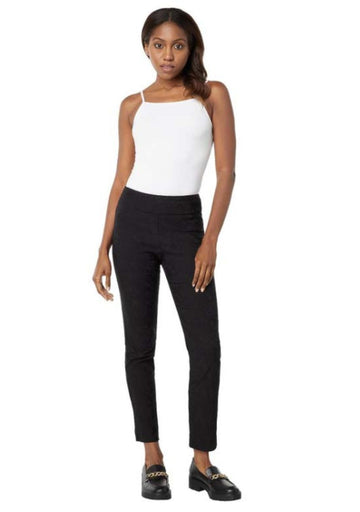 Krazy Larry Black Pull On Ankle Pant