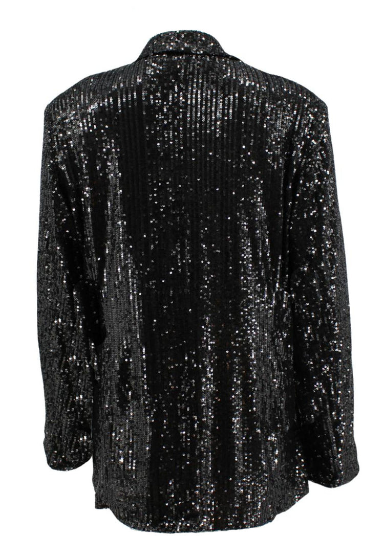 Way Black Sequin Blazer