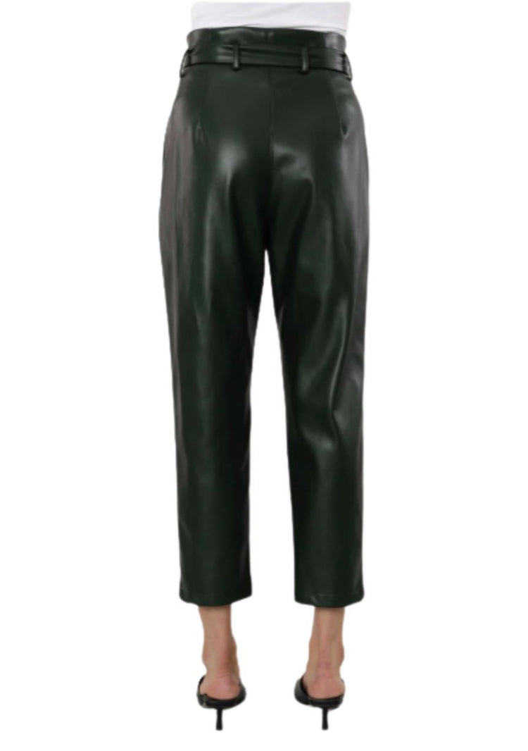 Dolce Cabo Paper Bag Faux Leather Pant