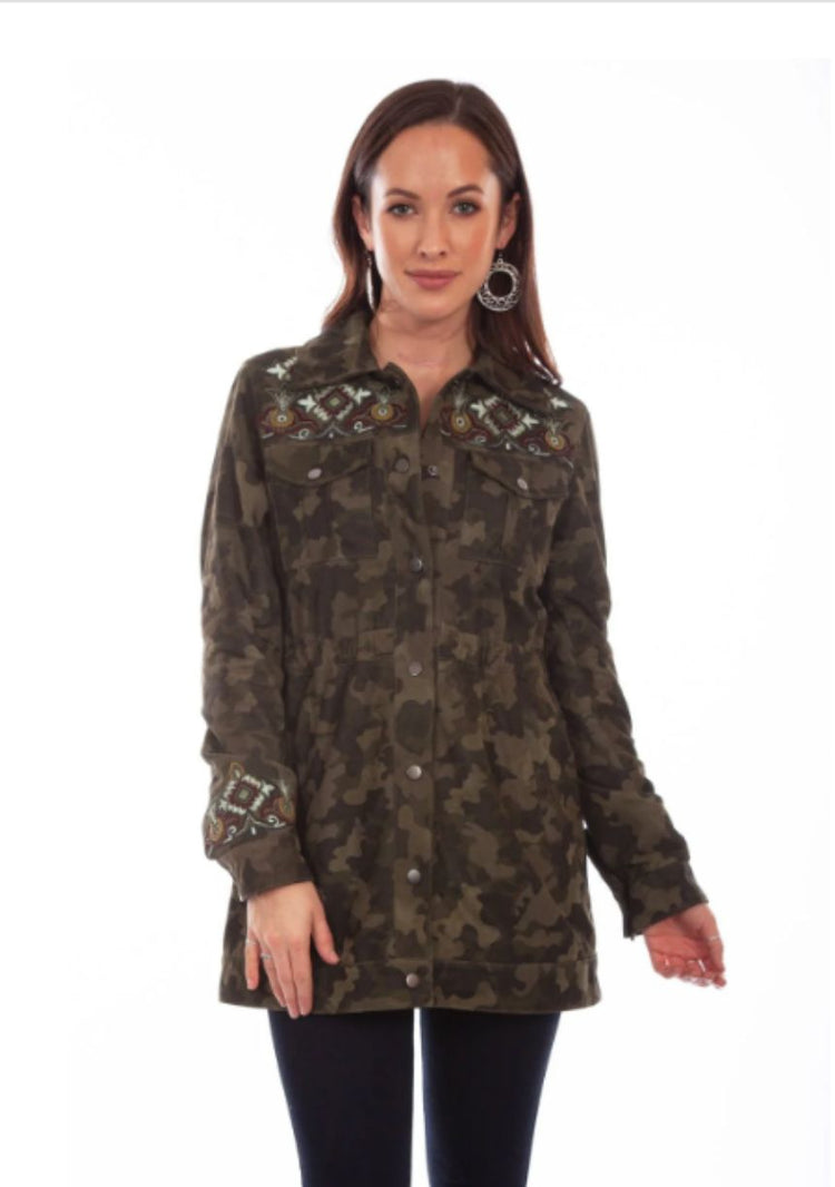 Scully Leather Camo Jacket