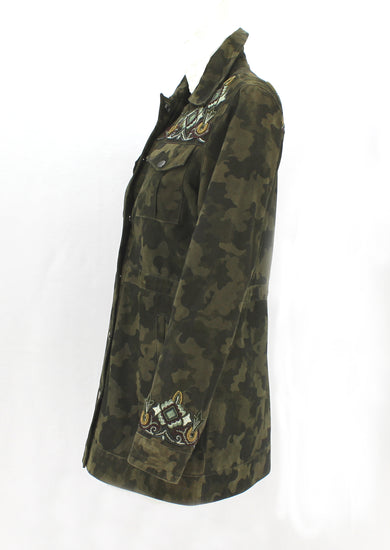 Scully Leather Camo Jacket