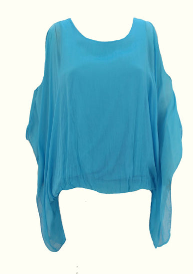 Gigi Moda Seta Spalla Blouse