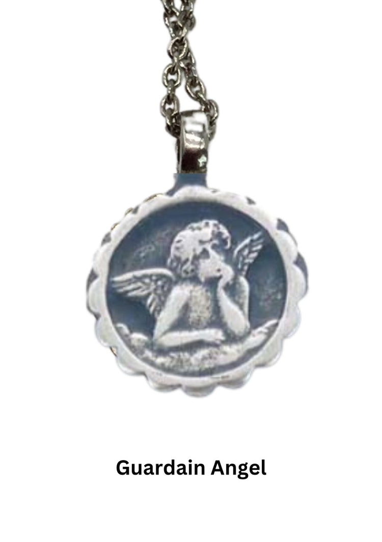 Mariana March Guardian Angel Necklace