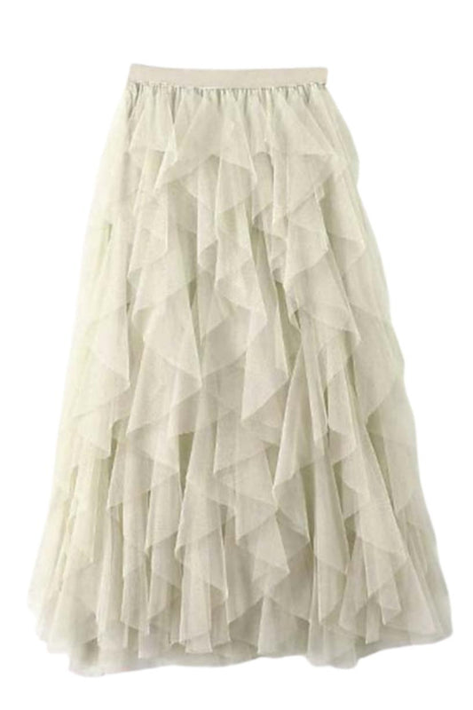 WAY Ivory Petal Skirt