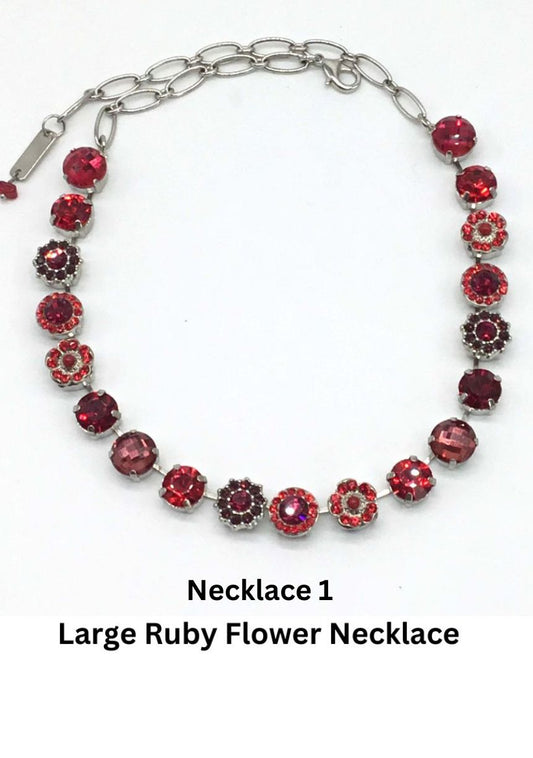 Mariana Ruby Necklace Collection