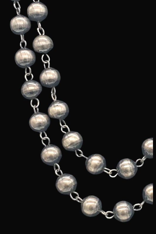 Native American Long Navajo Pearl Necklace