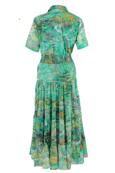 Vintage Collection Water Lily Maxi Dress