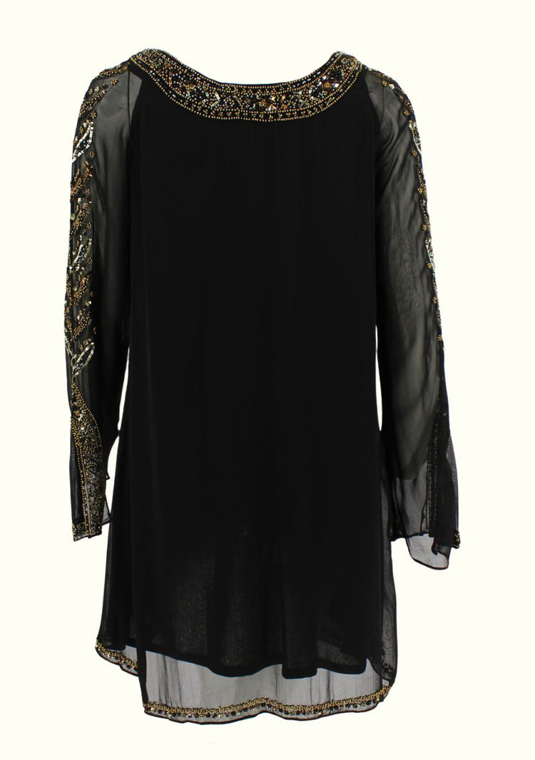 Vintage Collection Black Night Dress/Tunic