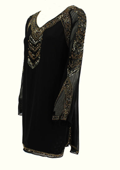 Vintage Collection Black Night Dress/Tunic