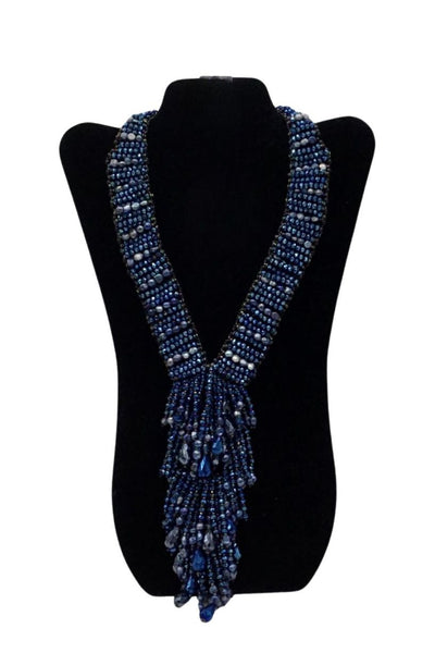 Blue Ice Rhinestone Necklace Drape Front 108 Magnificent Stones - Etsy | Rhinestone  necklace, Beautiful bracelet, Rhinestone