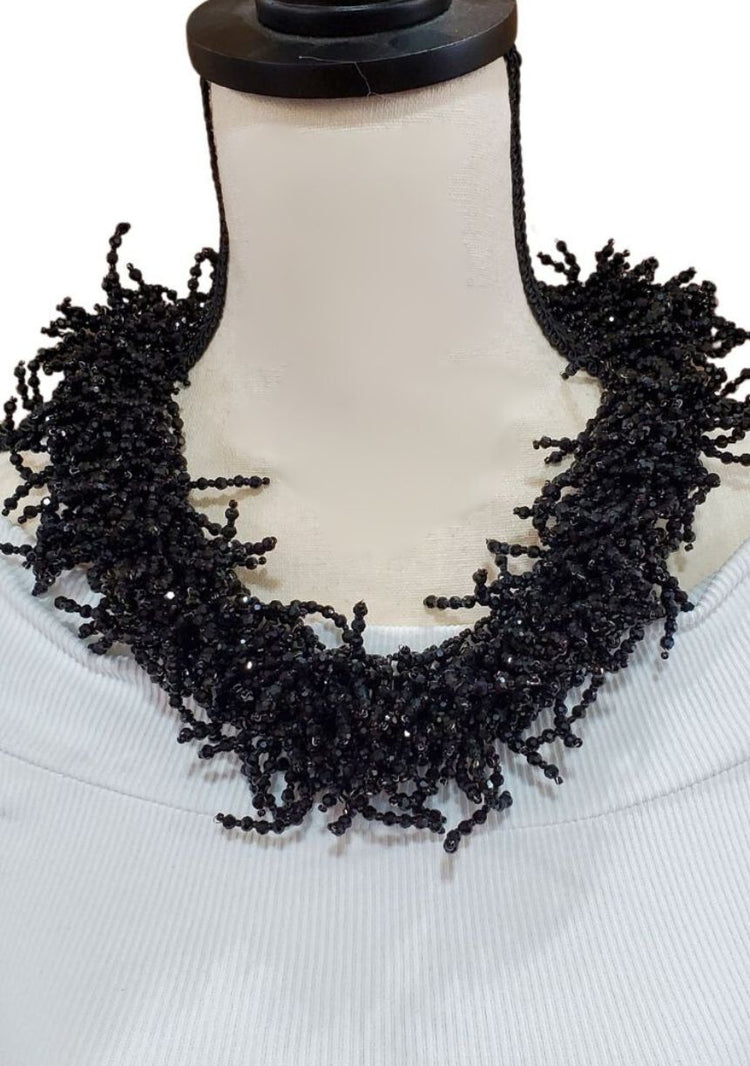 Jackie Jones Midnight Sparkle Collar Necklace