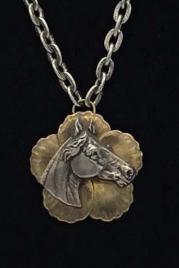 Erin Knight Vintage Horse Pendant Necklace