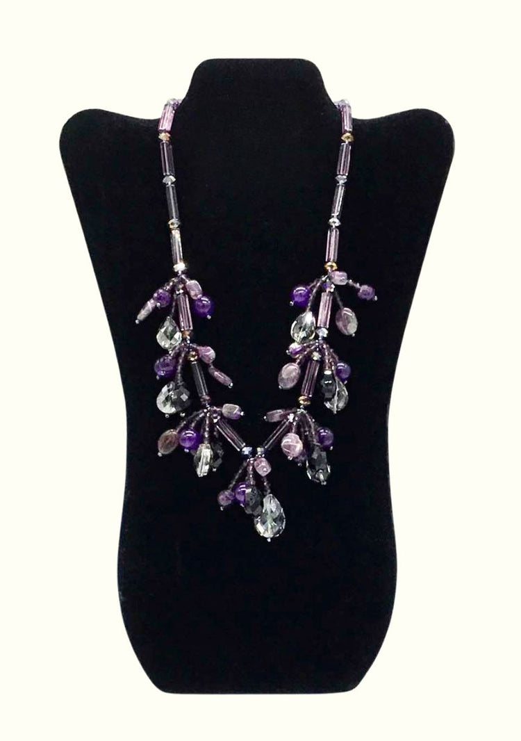 Jackie Jones Purple Serenity Necklace