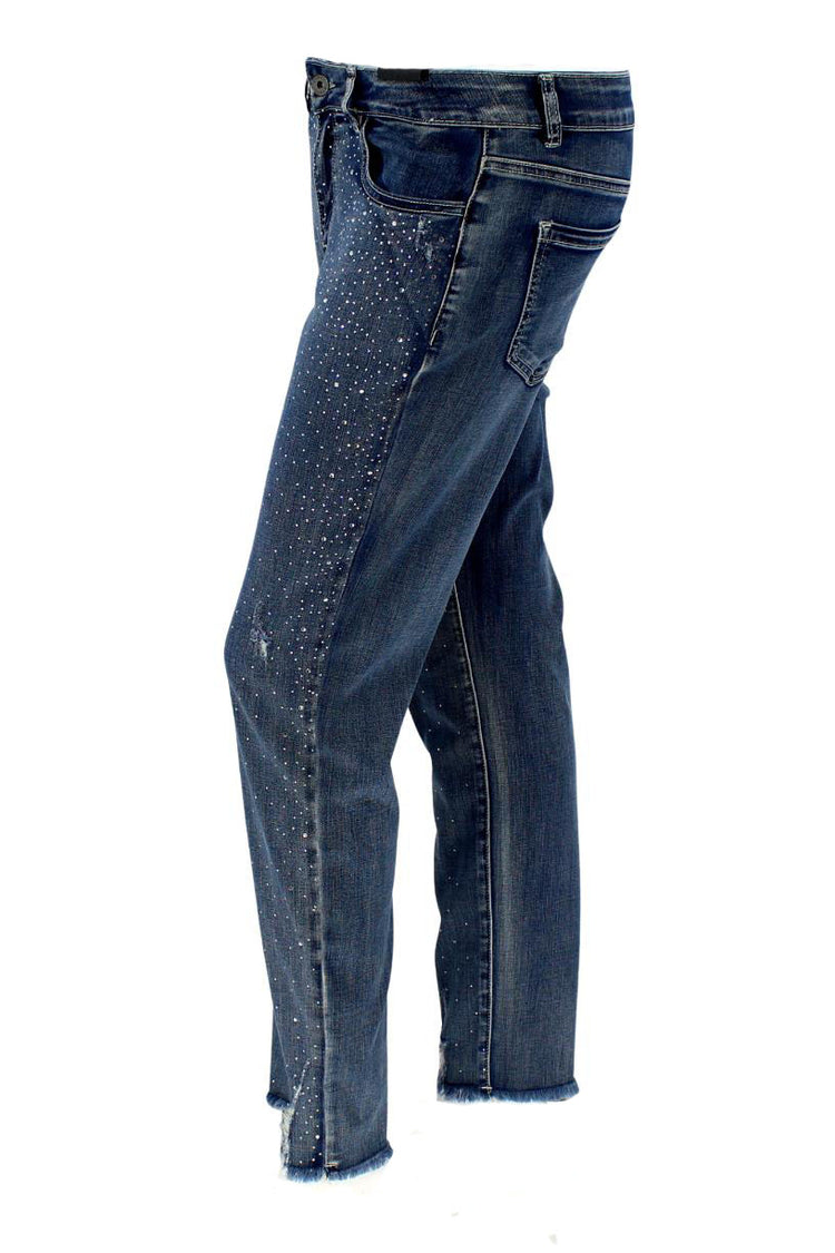 Ethyl Waterfall Bling Denim Jeans