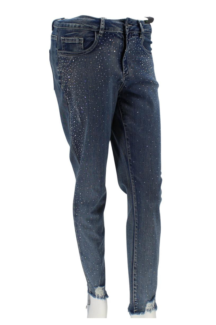 Ethyl Waterfall Bling Denim Jeans