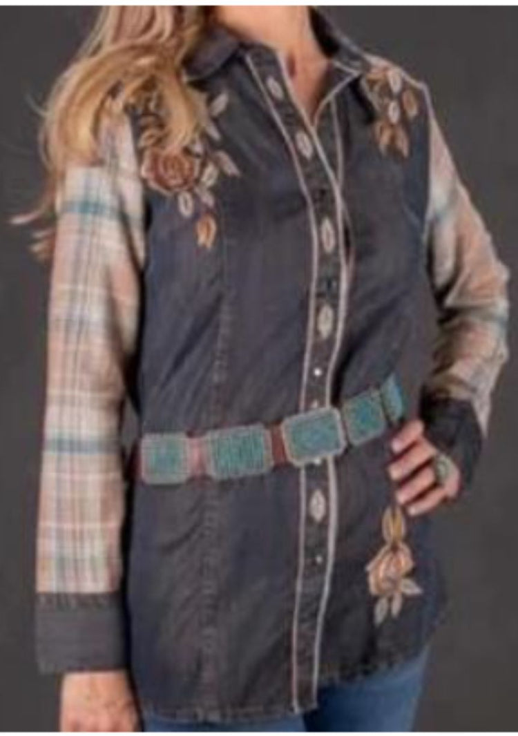 Vintage Collection Sheldon Western Shirt-Final Price