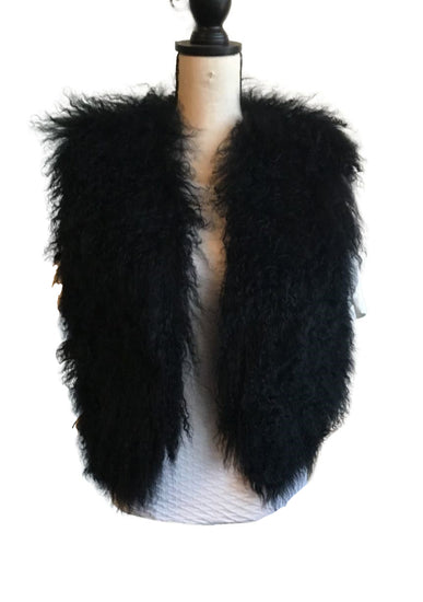 Madonna and Co Mongolian Fur Vest