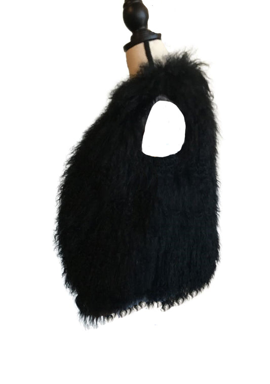 Madonna and Co Mongolian Fur Vest