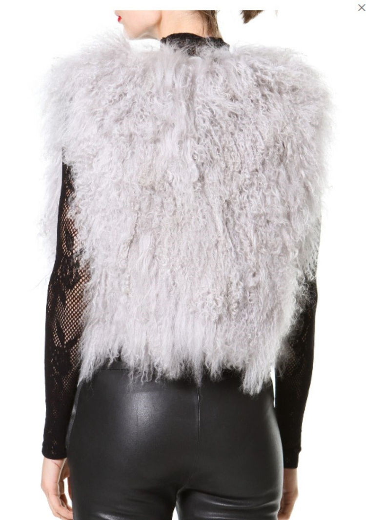 Madonna and Co Mongolian Fur Vest