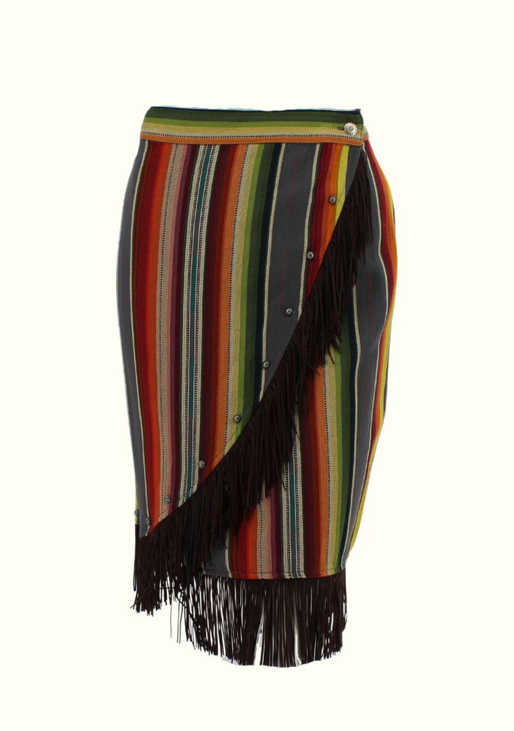 Silverado Peyton Skirt in Serape