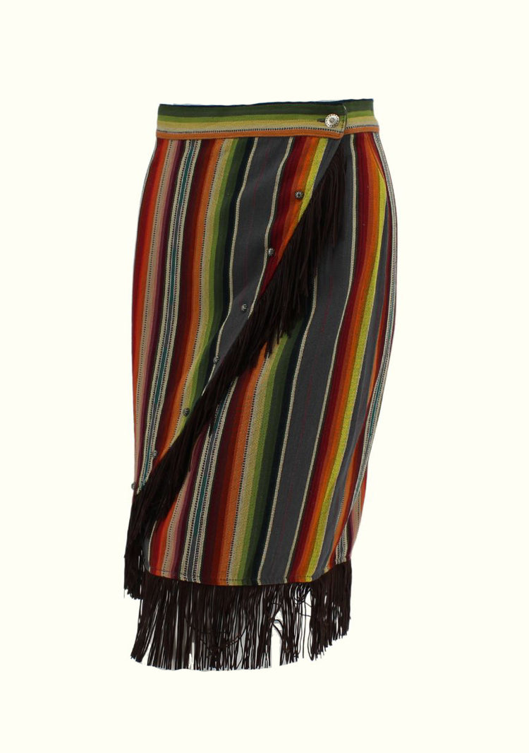 Silverado Peyton Skirt in Serape