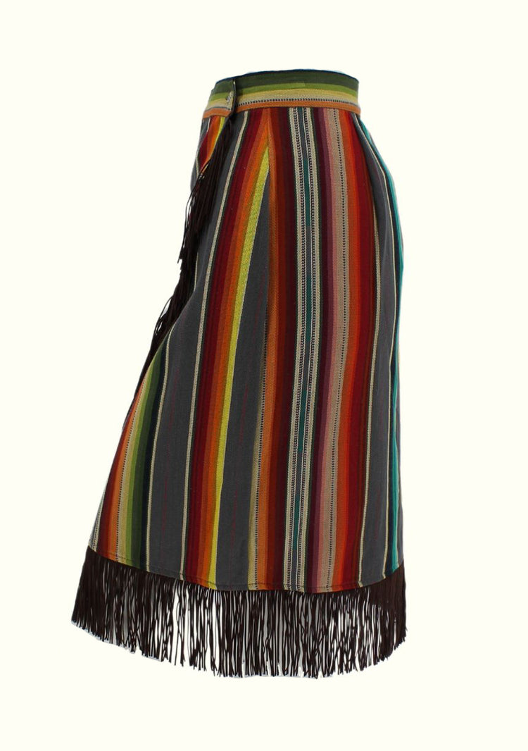 Silverado Peyton Skirt in Serape