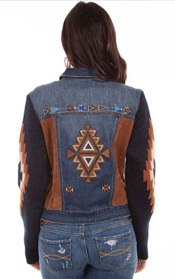 Scully Aztec Embroidered Jacket
