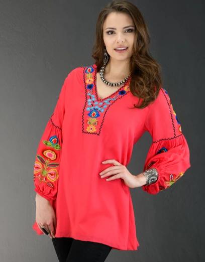 Vintage Collection Coral Bette Tunic