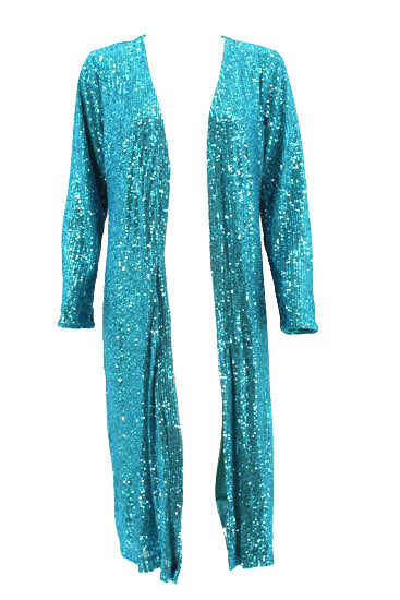 To The Way Sequin Duster