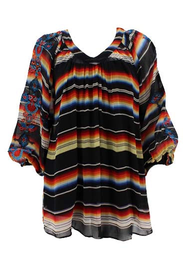 Vintage Collection Sunrise Saltillo Flowy Tunic