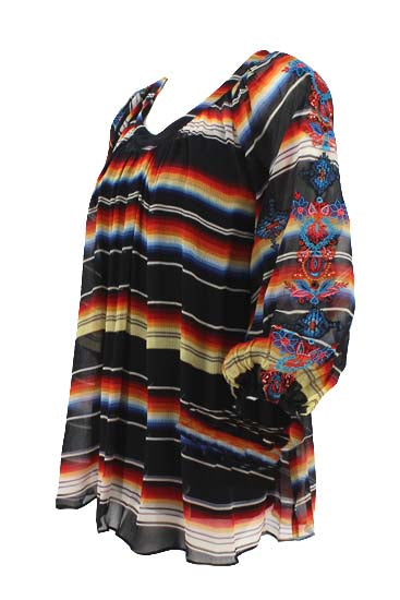 Vintage Collection Sunrise Saltillo Flowy Tunic