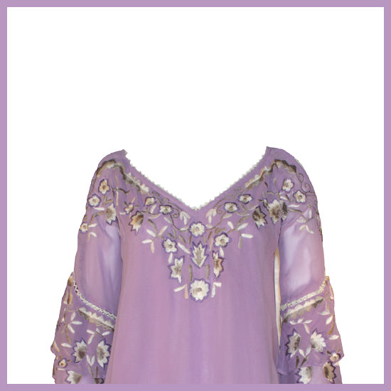Vintage Collection Lilac Rose Tunic