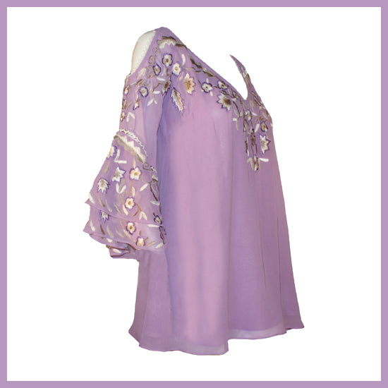Vintage Collection Lilac Rose Tunic