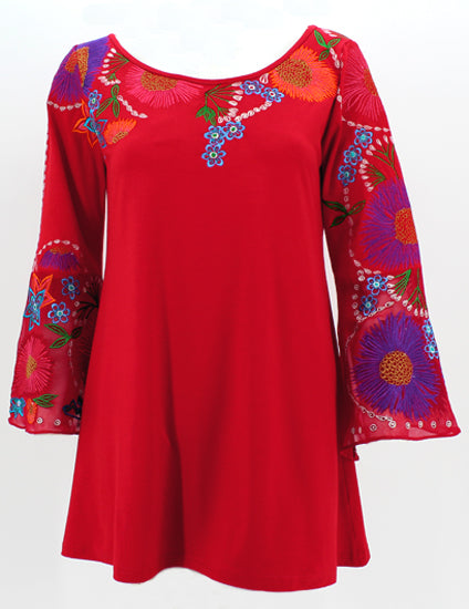 Vintage Collection Red Lydia Tunic