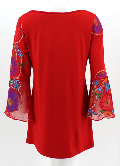 Vintage Collection Red Lydia Tunic