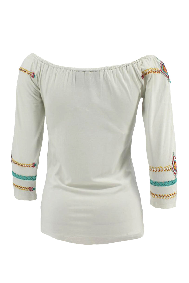 Vintage Collection Ivory Majestic Knit Top