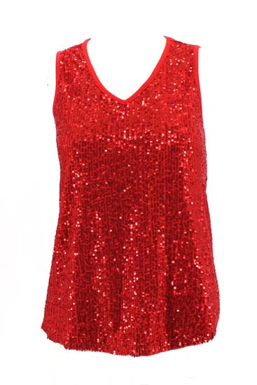 To The Way Sequin Tank