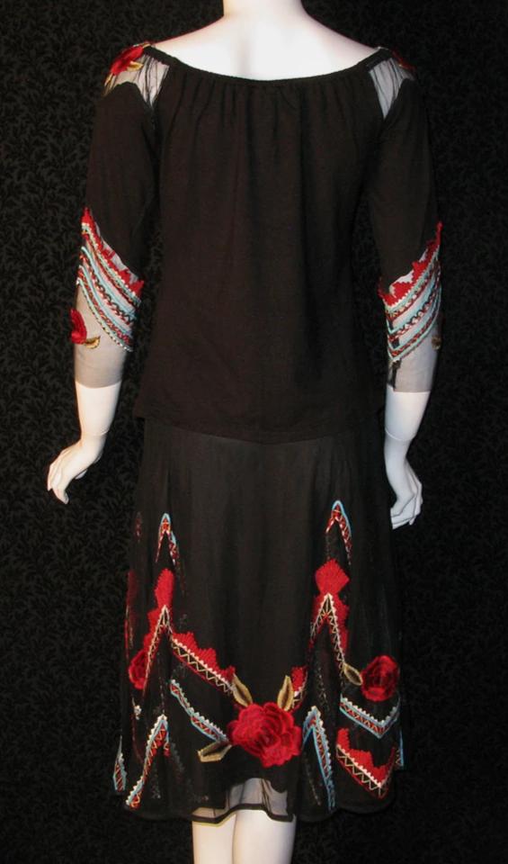 Vintage Collection Aztec Rose Short Skirt-CRR