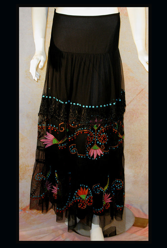Vintage Collection Exotica Long Skirt-CRR