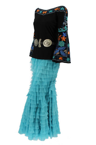 Vintage Collection Teal Mermaid Skirt