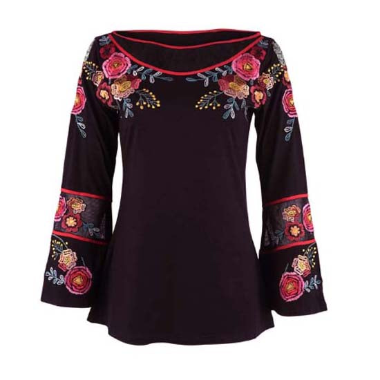 Vintage Collection October Bell Sleeve Top